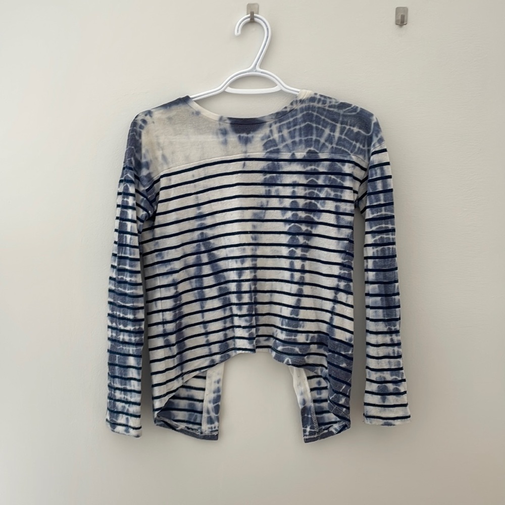 Girls Open-Back Long-Sleeve